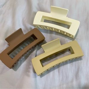 Hair Claw Clips 3 pcs